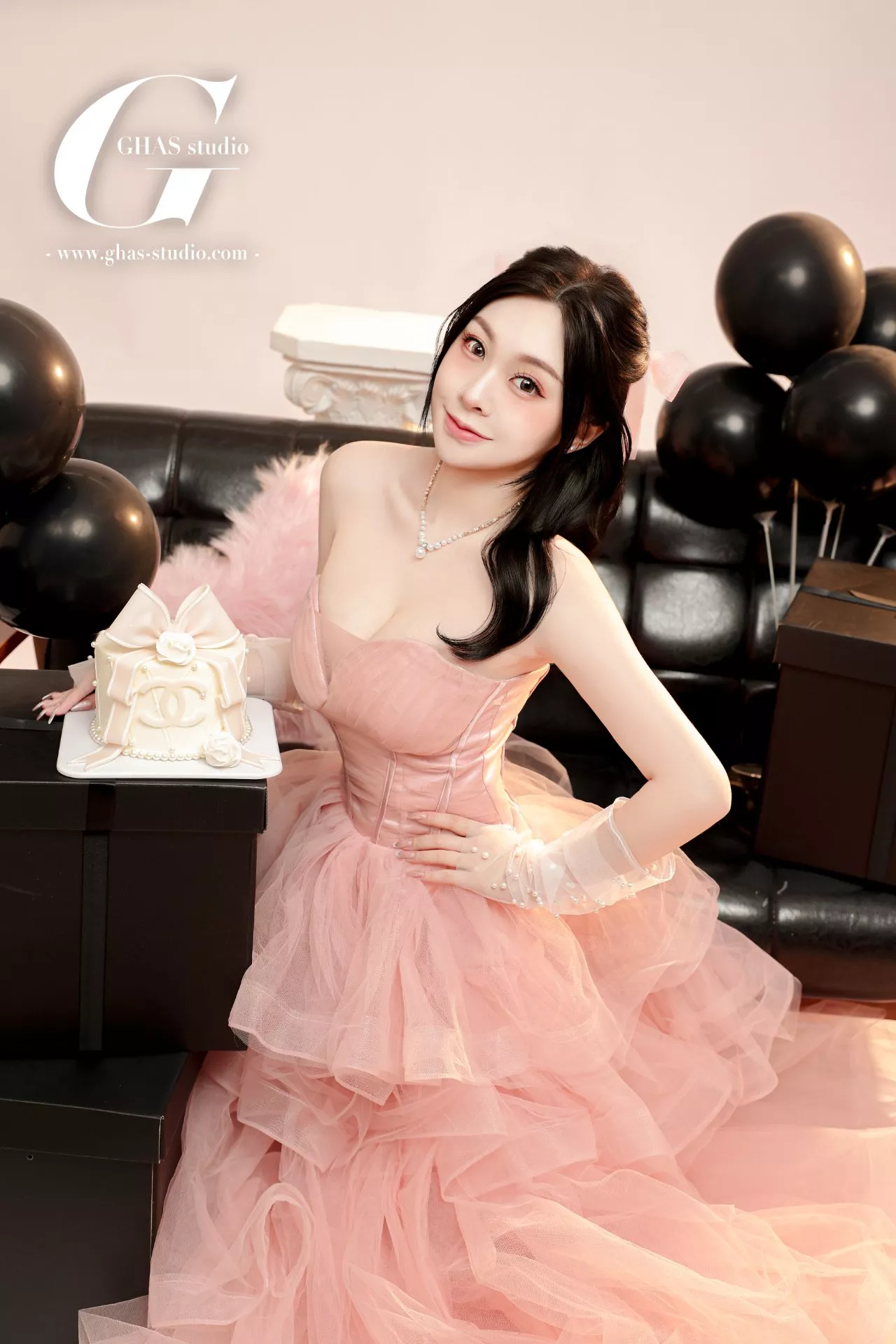 粉紅浪漫生日寫真