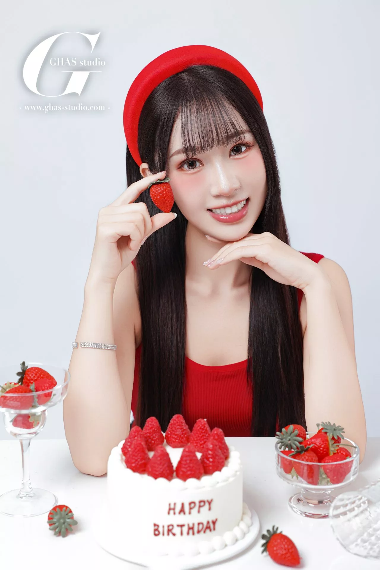 草莓生日寫真