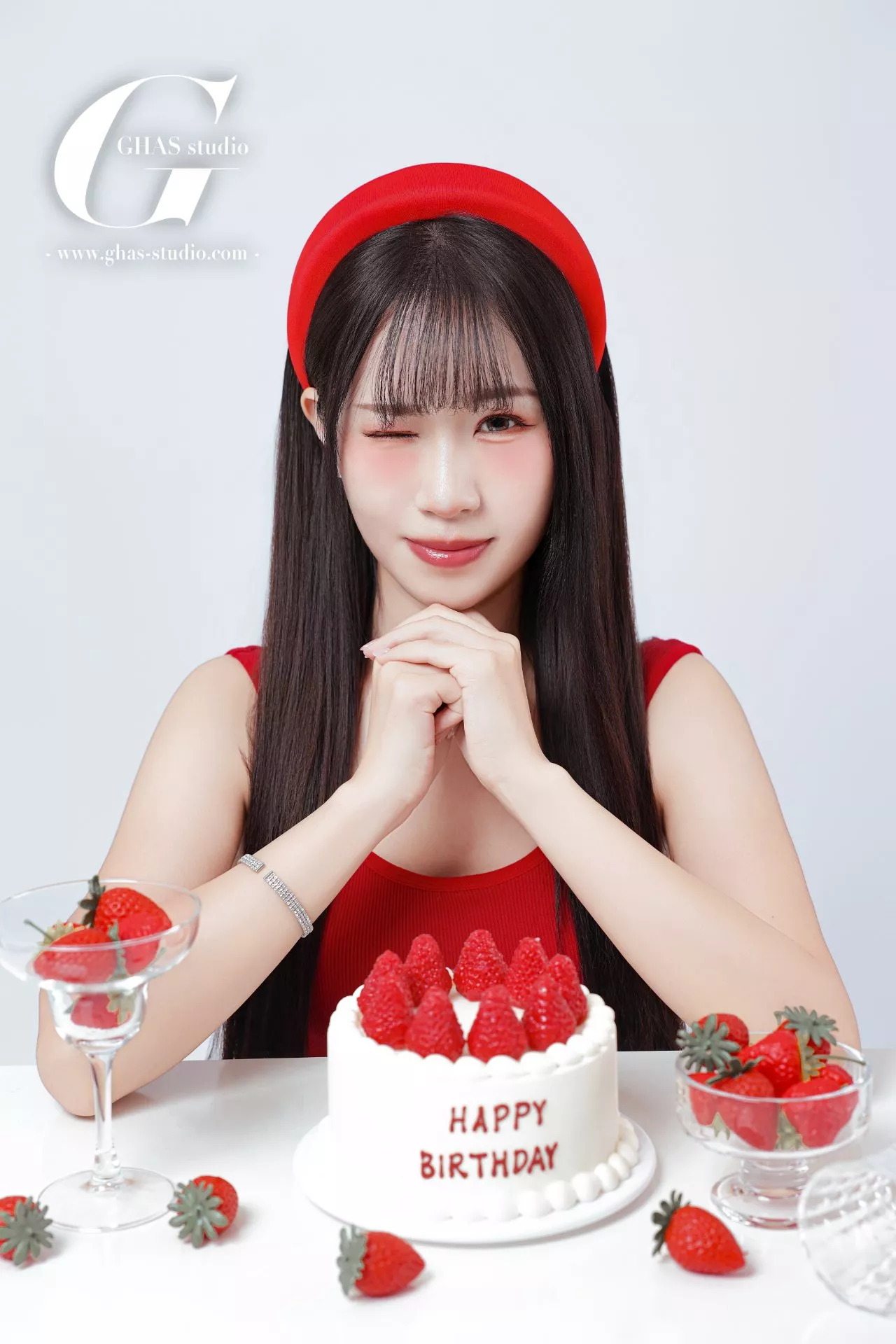 草莓生日寫真