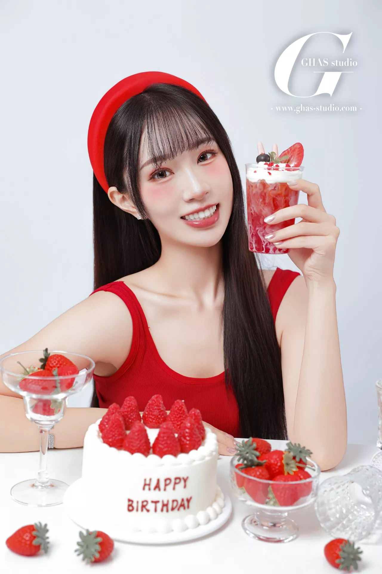 草莓生日寫真