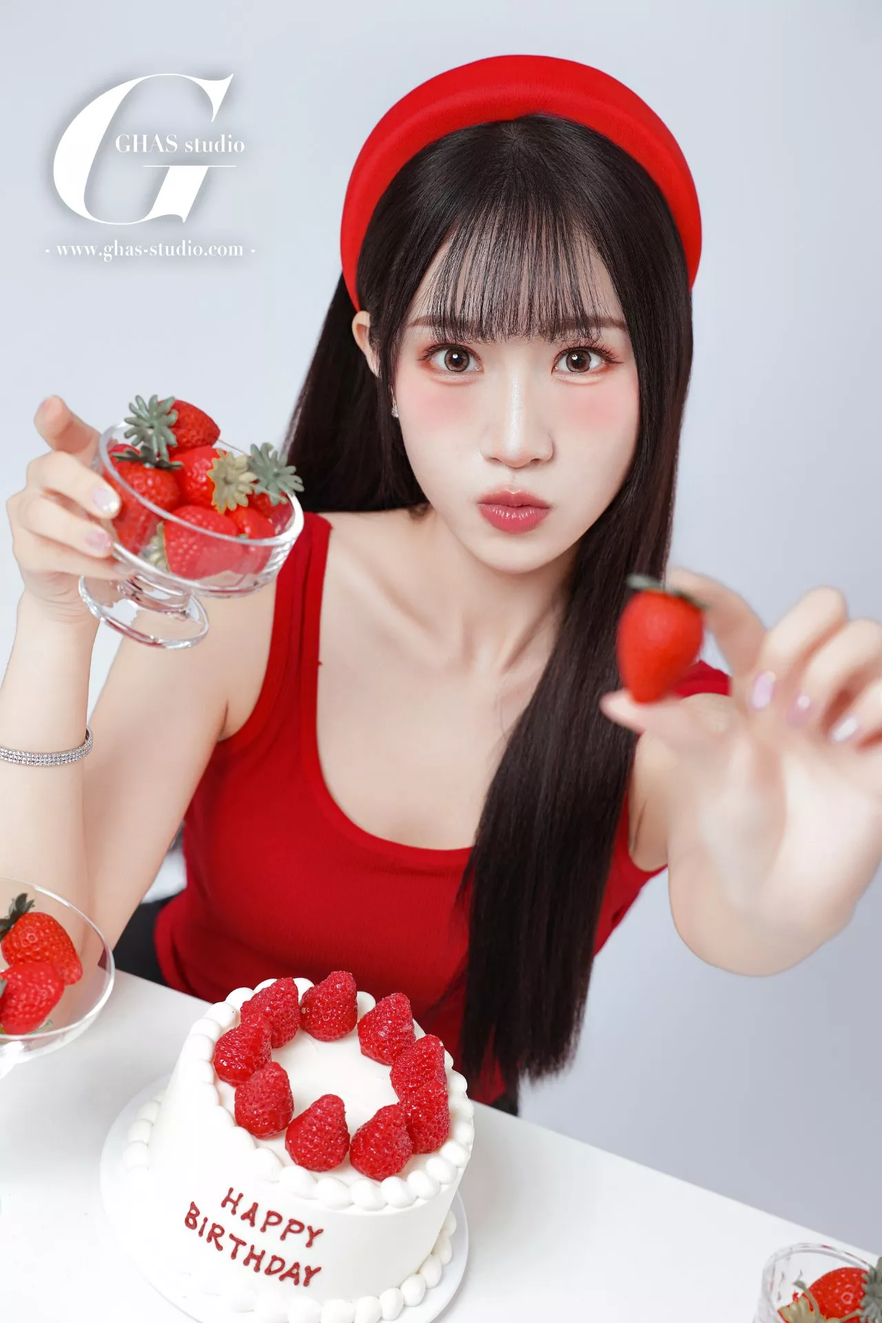 草莓生日寫真