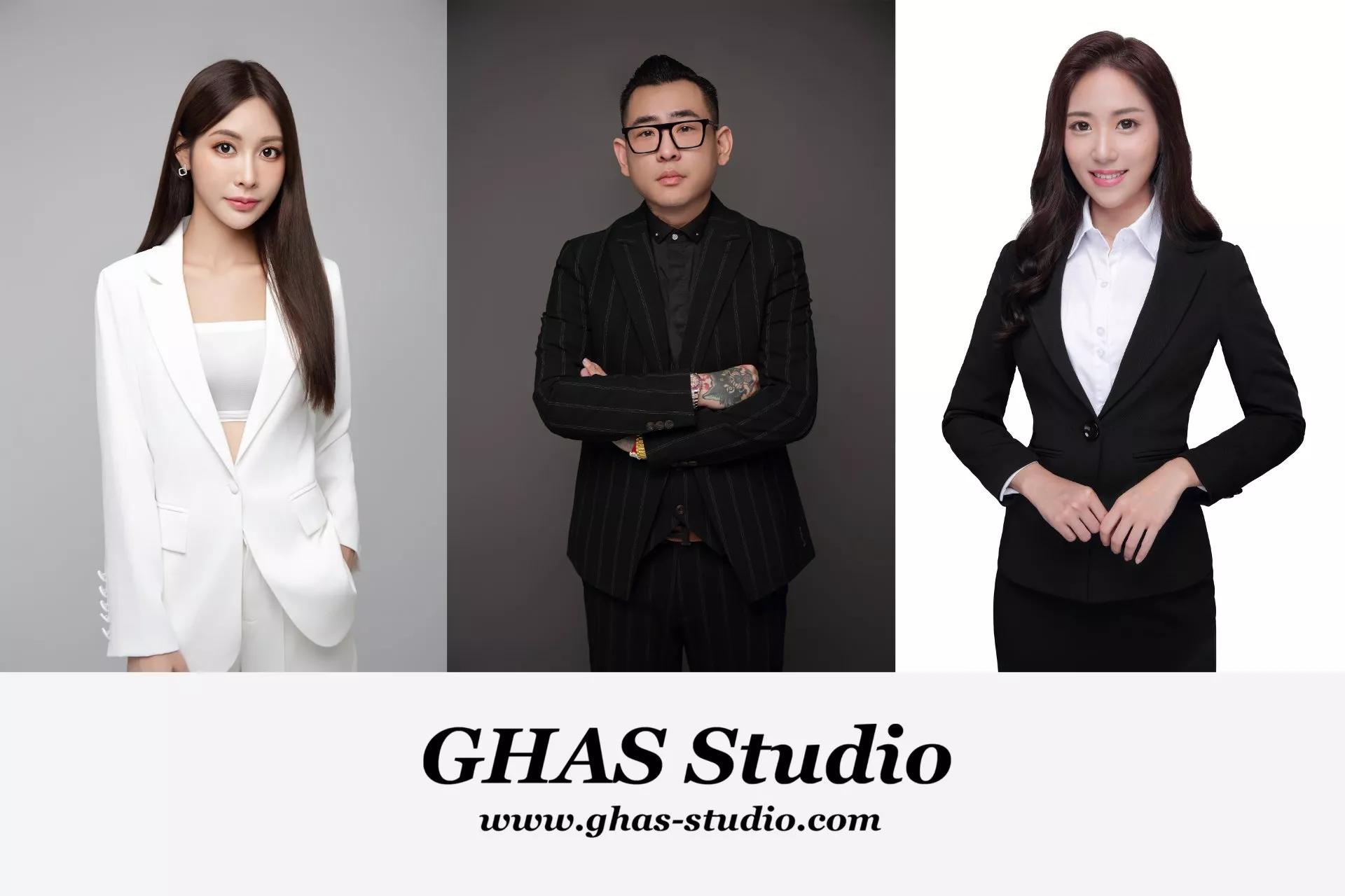 GHAS葛黑斯幸福攝影-桃園中壢美肌韓式證件照/面試履歷照/桃園專業形象照