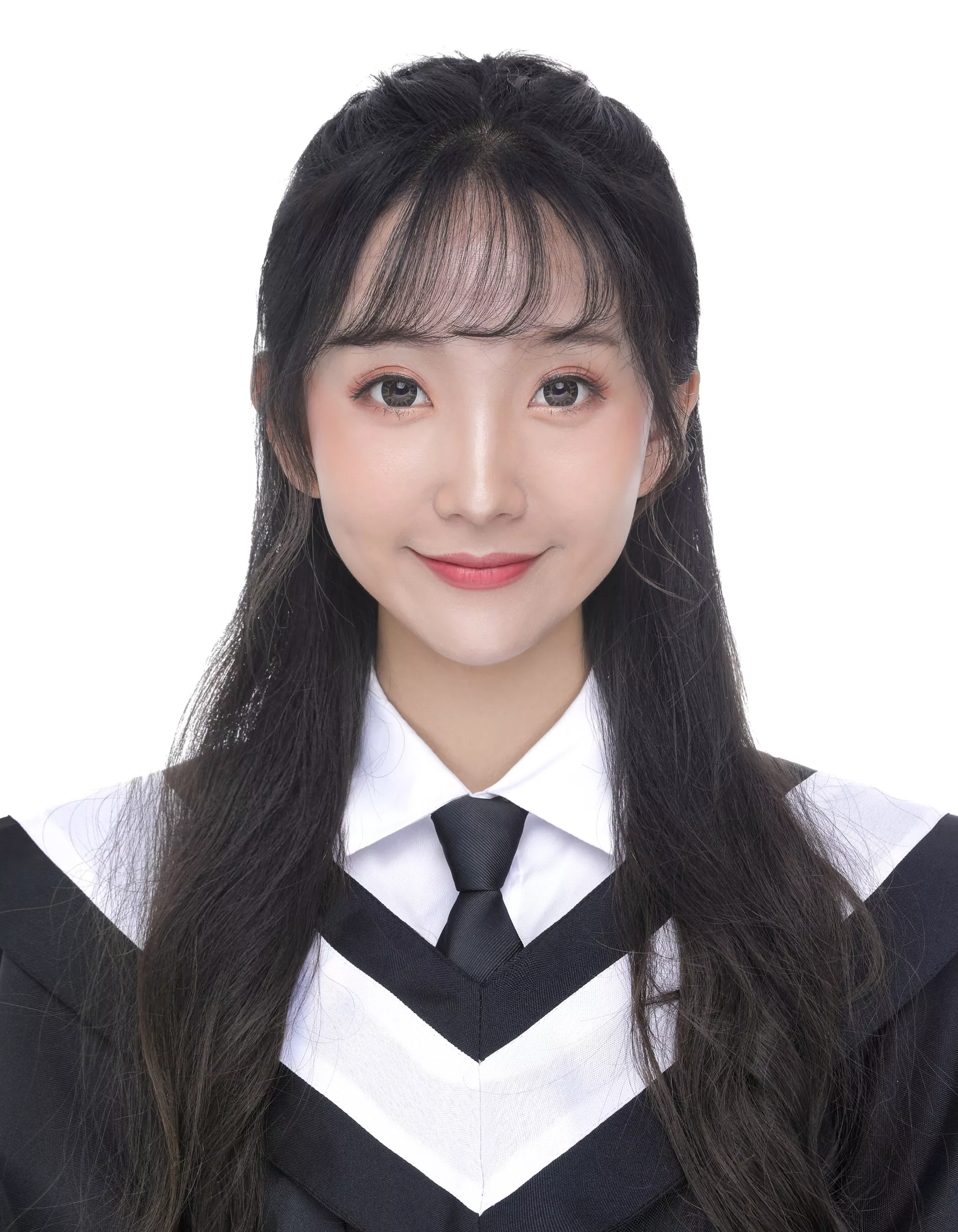 學士照-GHAS葛黑斯幸福攝影-桃園中壢美肌韓式證件照/面試履歷照/桃園專業形象照