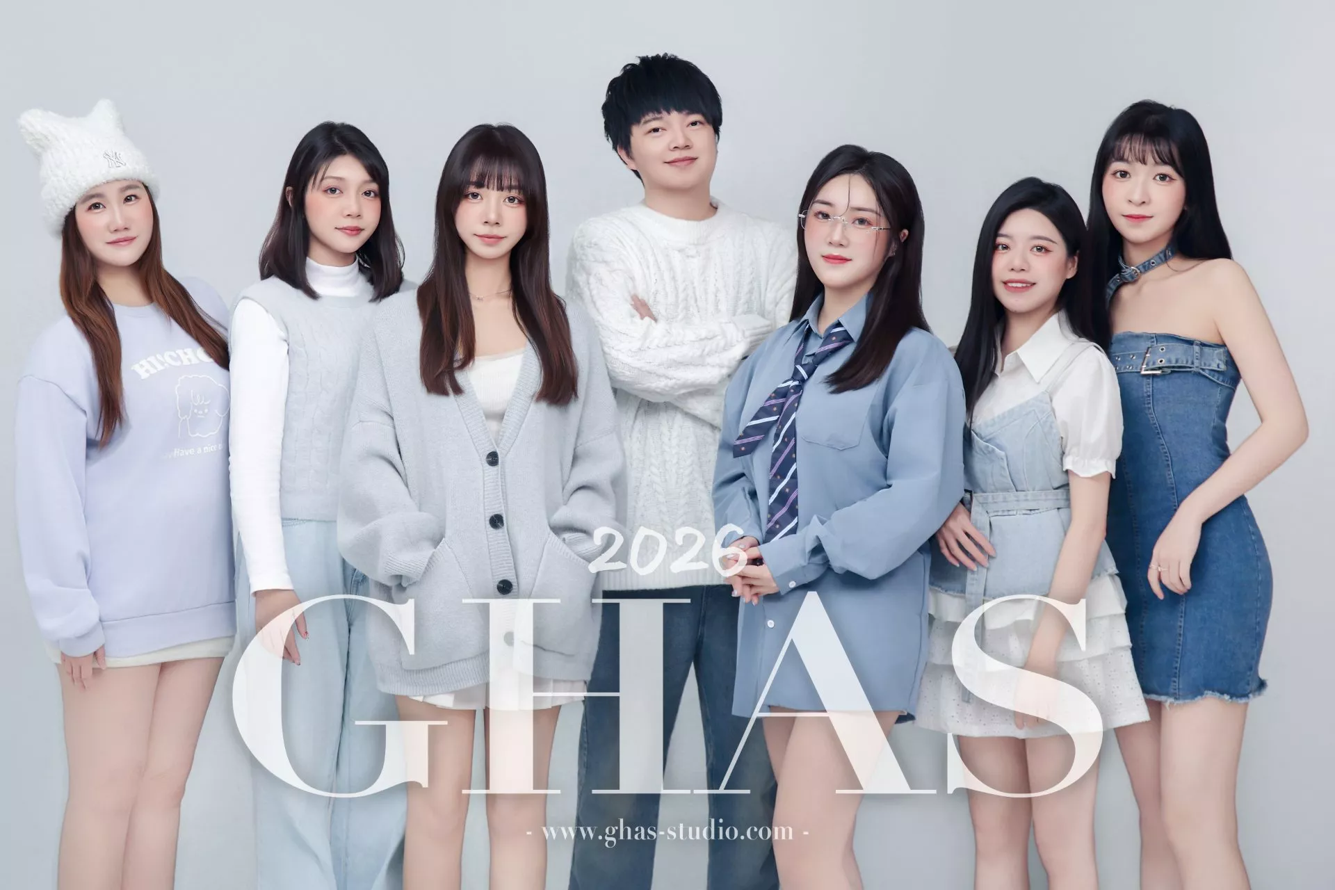 團體照-GHAS葛黑斯幸福攝影-桃園中壢美肌韓式證件照/面試履歷照/桃園專業形象照